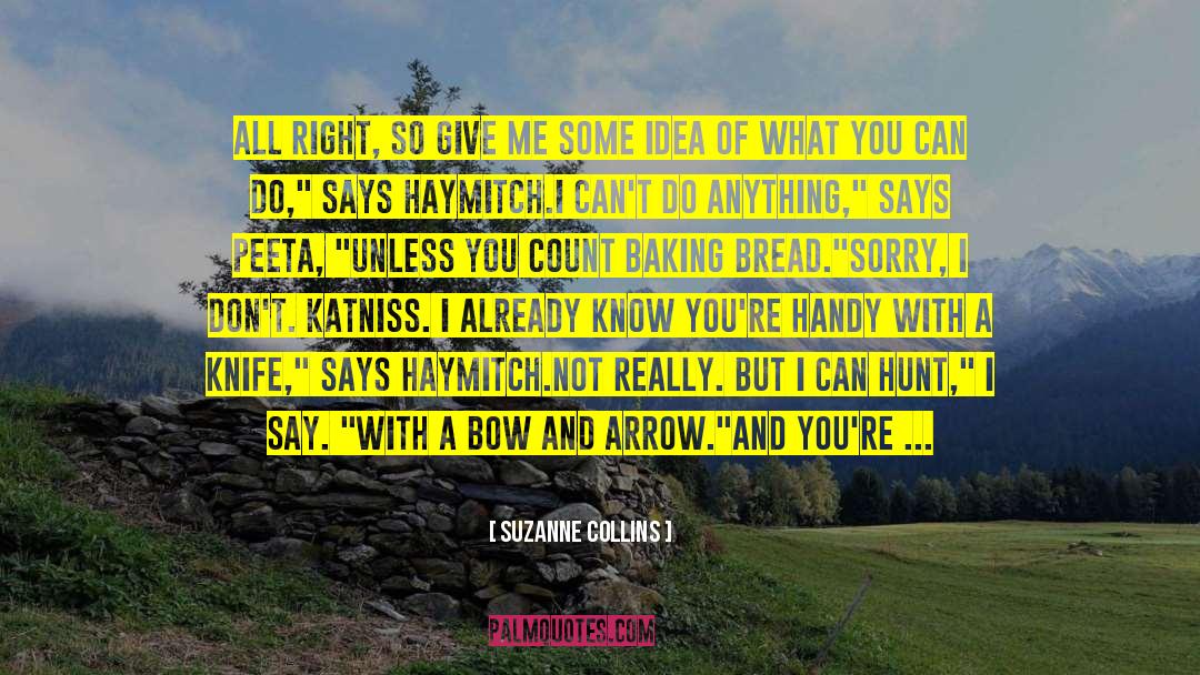 Baking quotes by Suzanne Collins