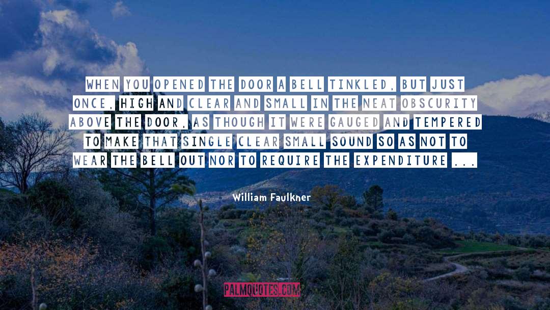 Baking quotes by William Faulkner