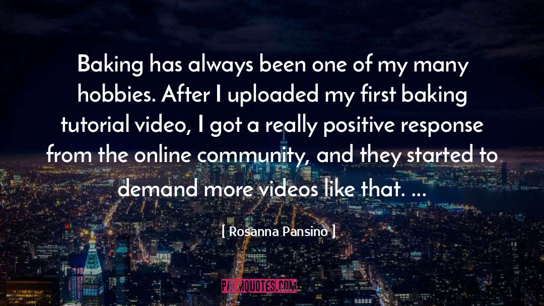 Baking quotes by Rosanna Pansino