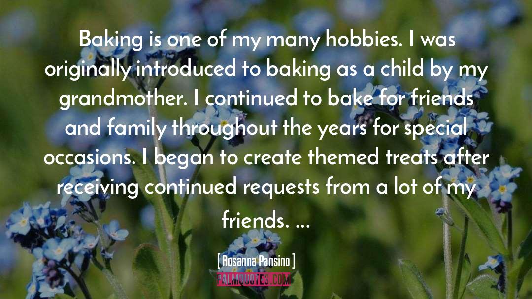 Baking quotes by Rosanna Pansino