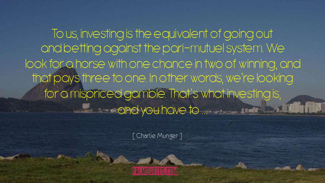 Baking System quotes by Charlie Munger