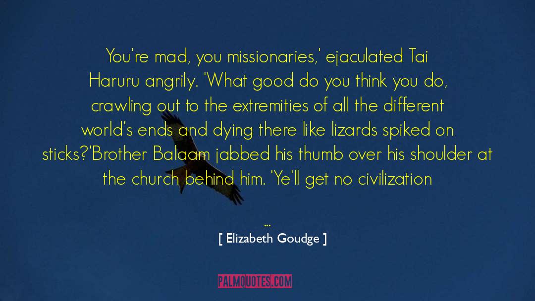 Balaam quotes by Elizabeth Goudge