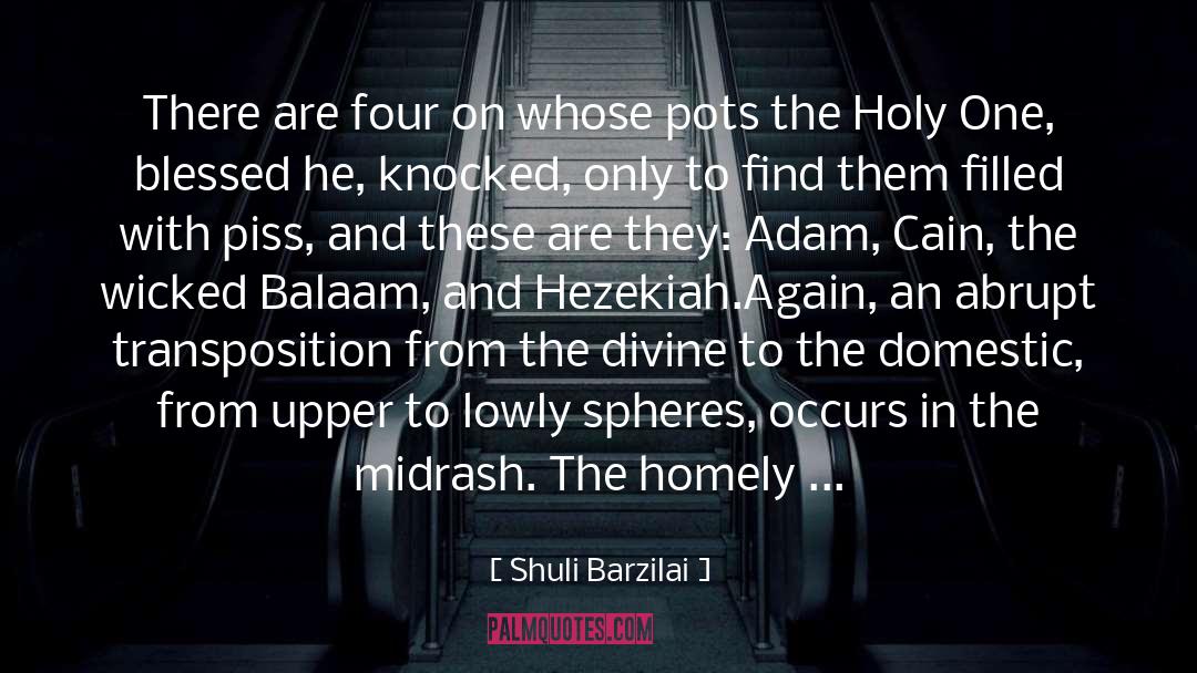 Balaam quotes by Shuli Barzilai