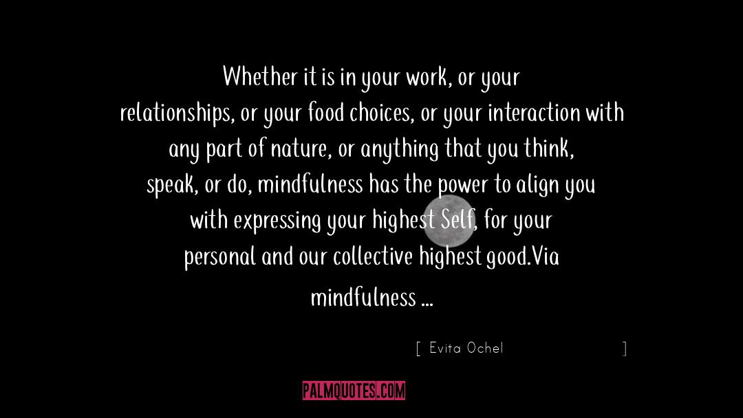 Balance And Mindfulness quotes by Evita Ochel