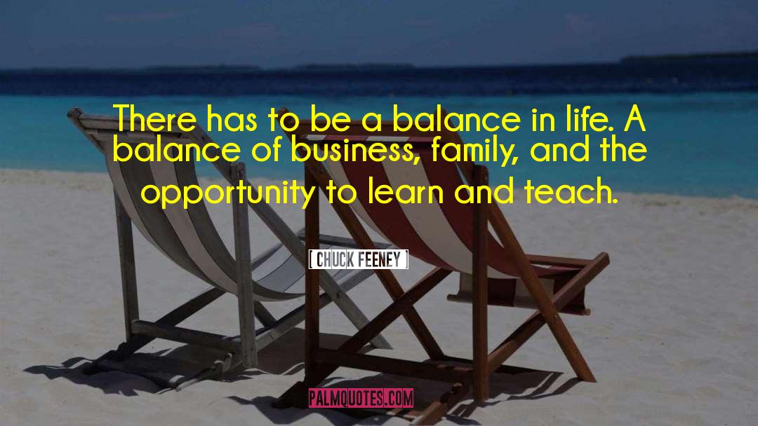 Balance In Life quotes by Chuck Feeney