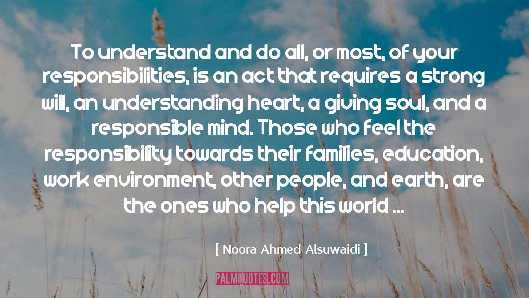 Balance In Life quotes by Noora Ahmed Alsuwaidi