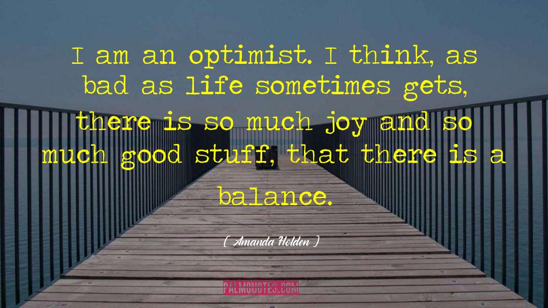Balance Life quotes by Amanda Holden