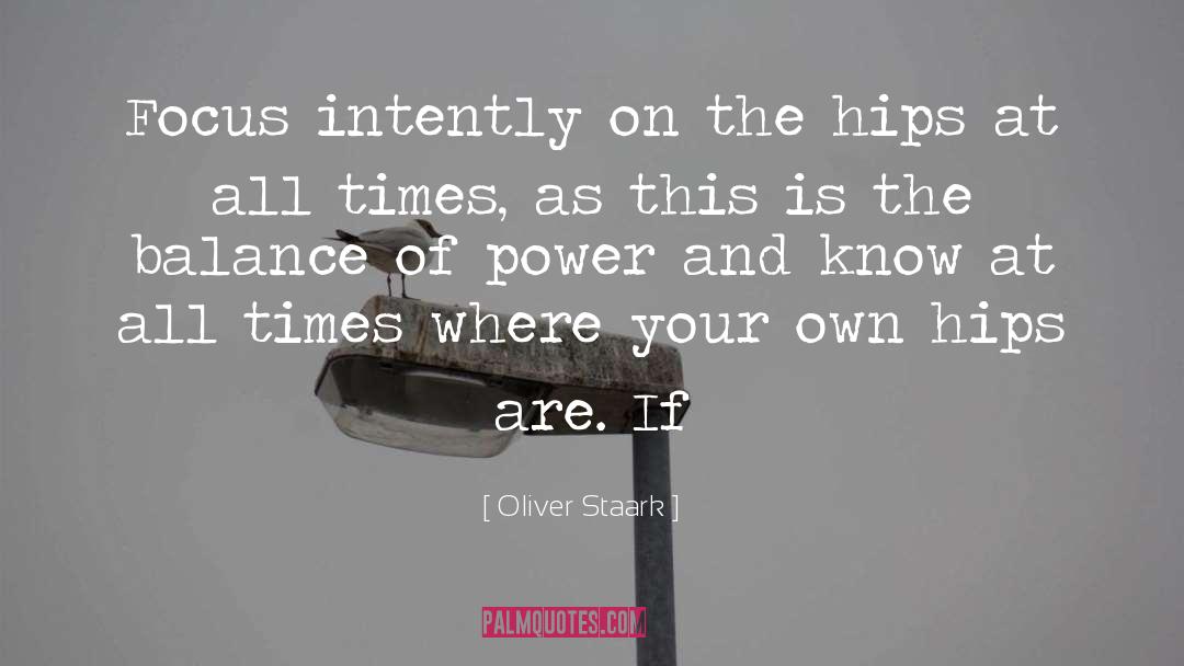 Balance Of Power quotes by Oliver Staark