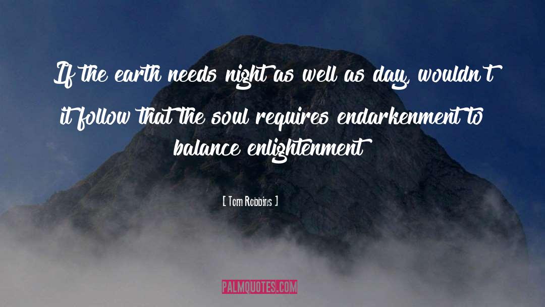 Balance quotes by Tom Robbins