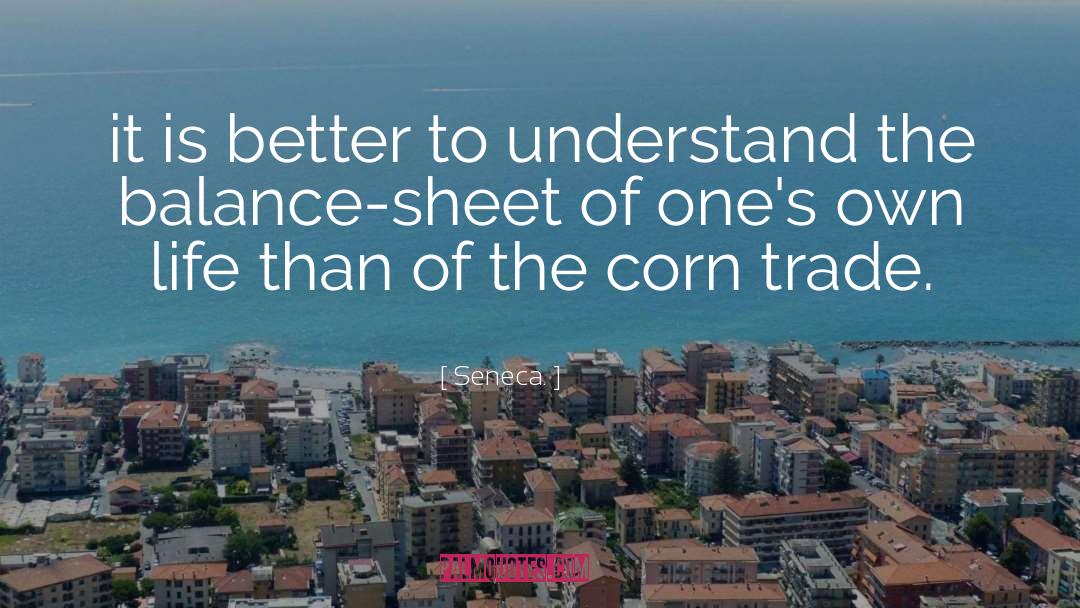 Balance quotes by Seneca.