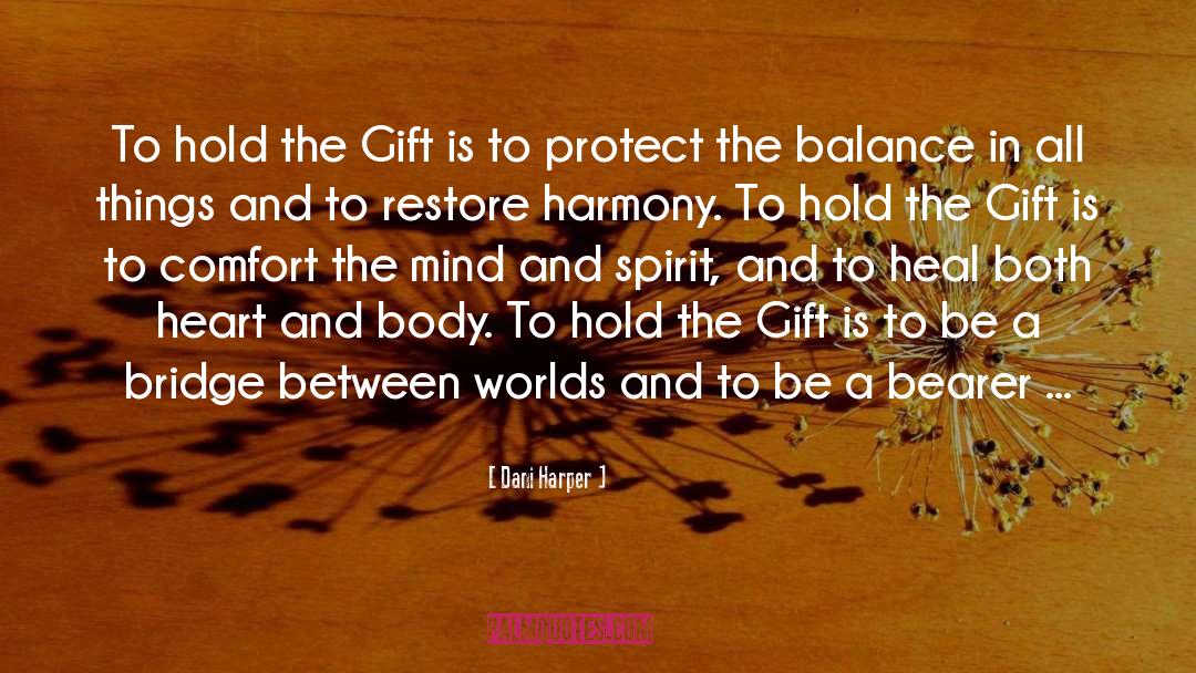 Balance quotes by Dani Harper