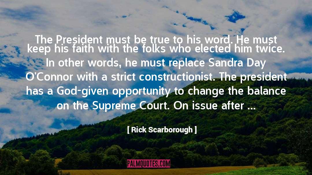 Balance quotes by Rick Scarborough