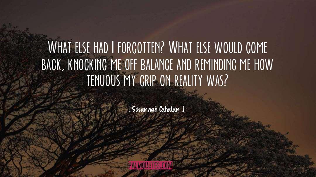 Balance quotes by Susannah Cahalan