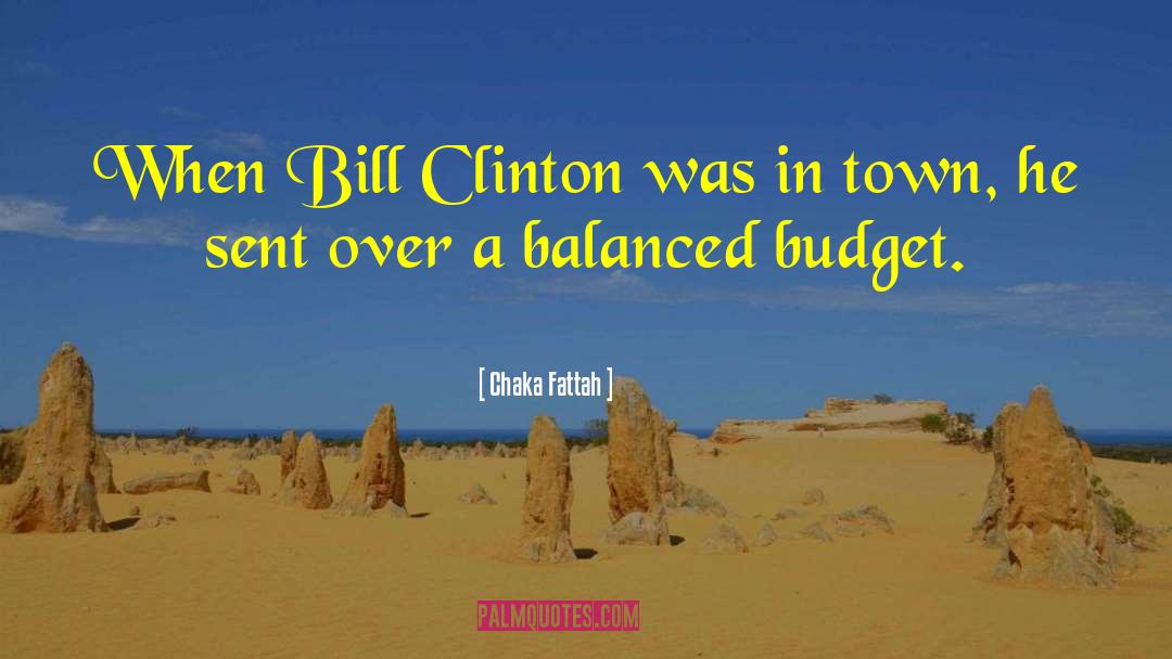 Balanced Budget quotes by Chaka Fattah