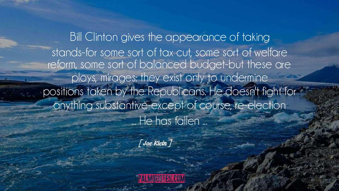Balanced Budget quotes by Joe Klein