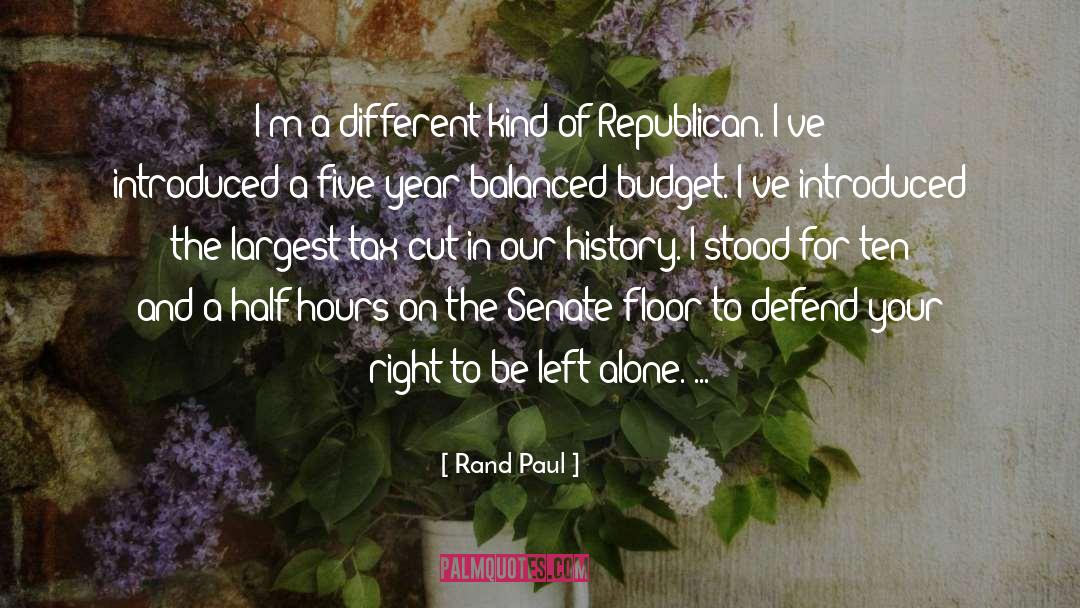 Balanced Budget quotes by Rand Paul