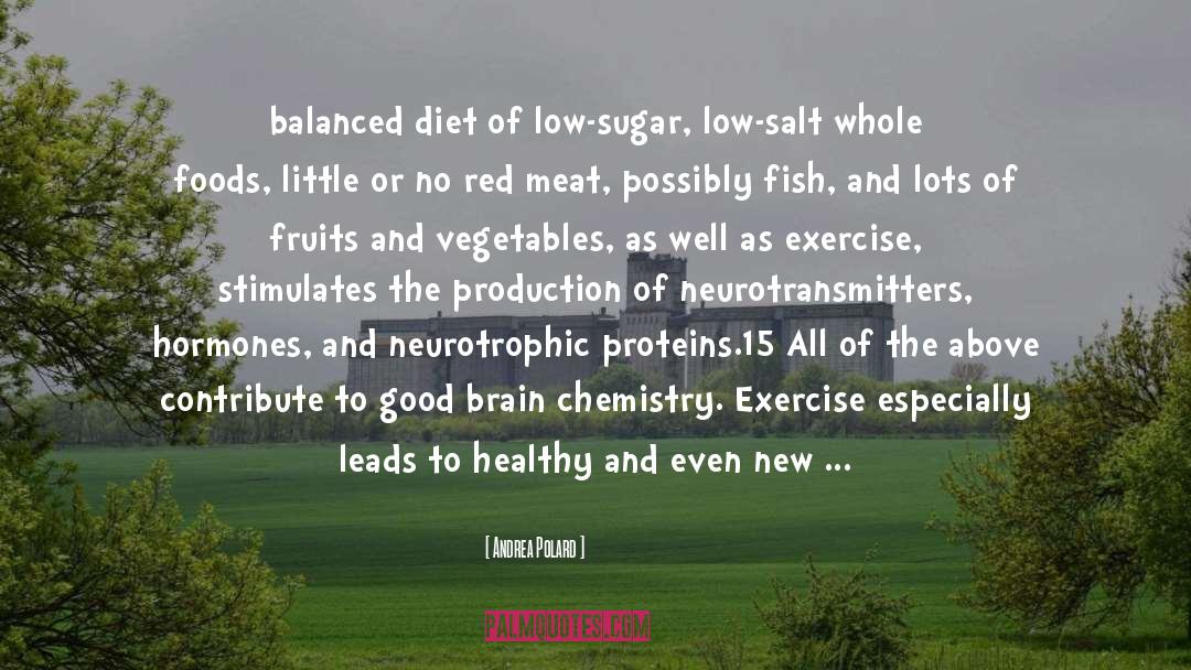 Balanced Diet quotes by Andrea Polard