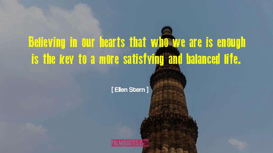 Balanced Life quotes by Ellen Stern