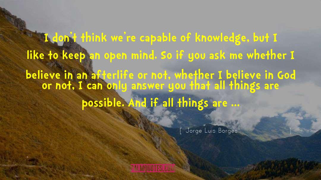 Balanced Thinking quotes by Jorge Luis Borges