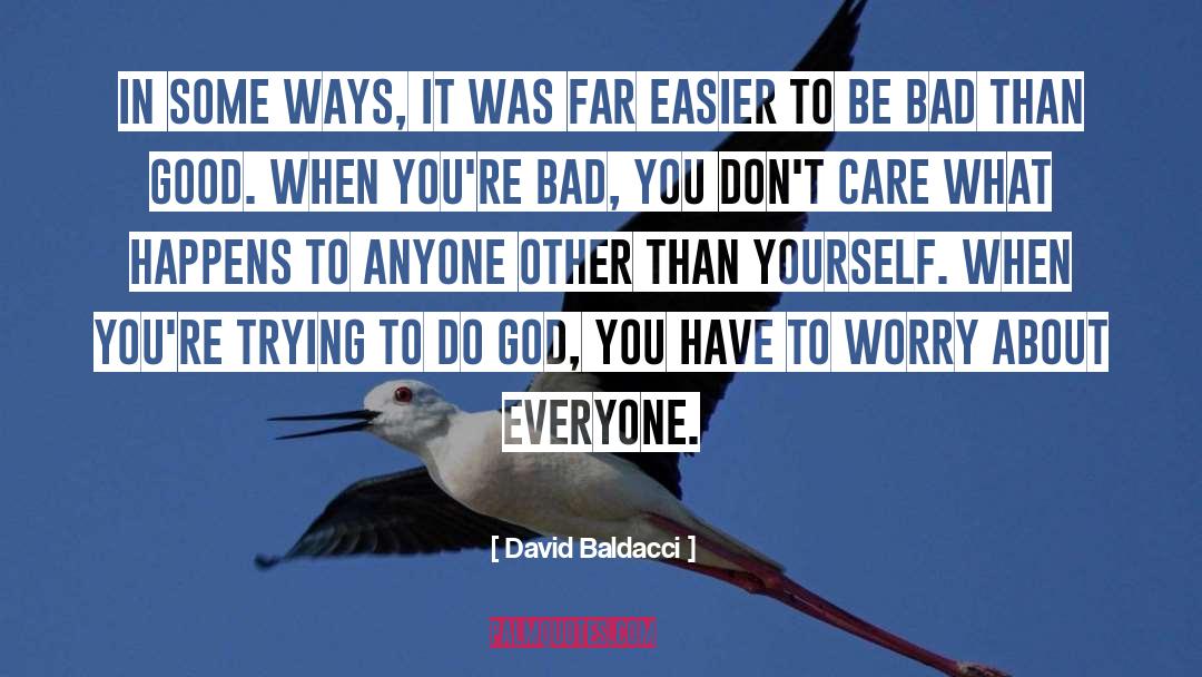 Baldacci quotes by David Baldacci