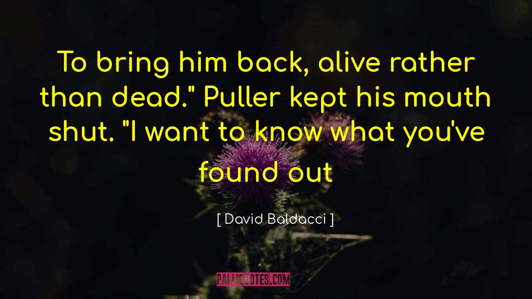 Baldacci quotes by David Baldacci