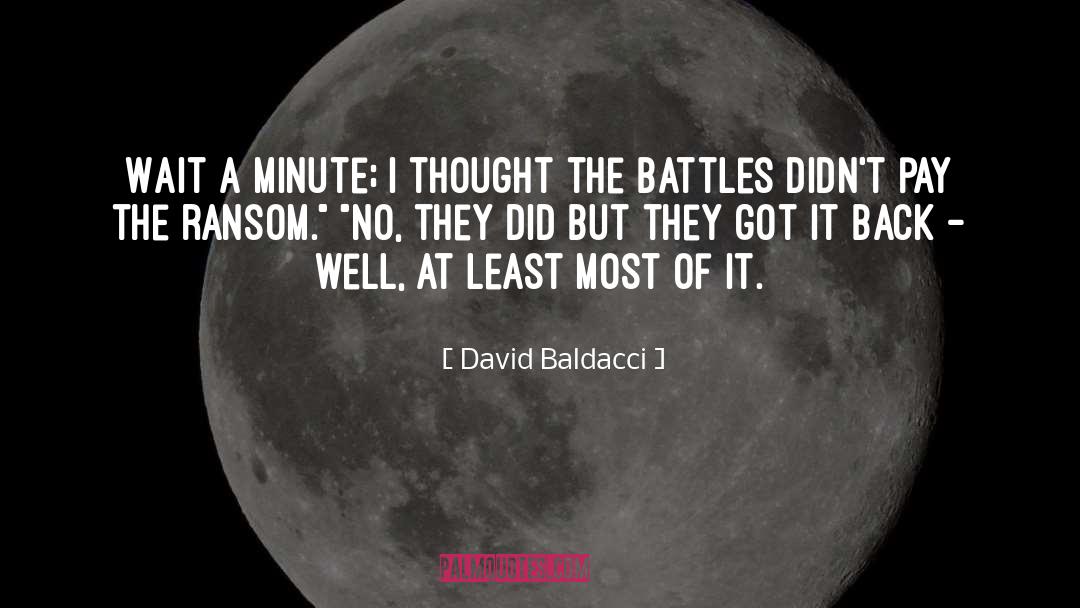 Baldacci quotes by David Baldacci