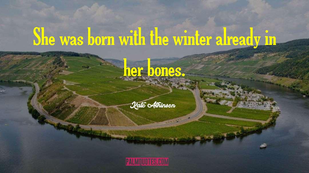 Baldassini Winter quotes by Kate Atkinson