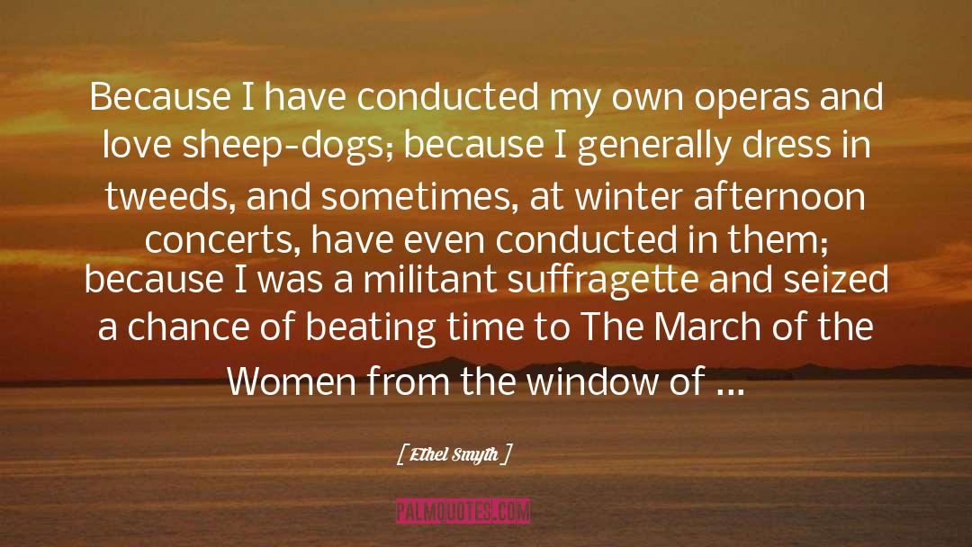 Baldassini Winter quotes by Ethel Smyth