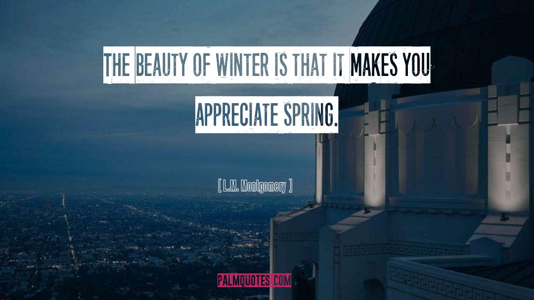 Baldassini Winter quotes by L.M. Montgomery