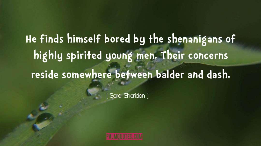 Balder quotes by Sara Sheridan