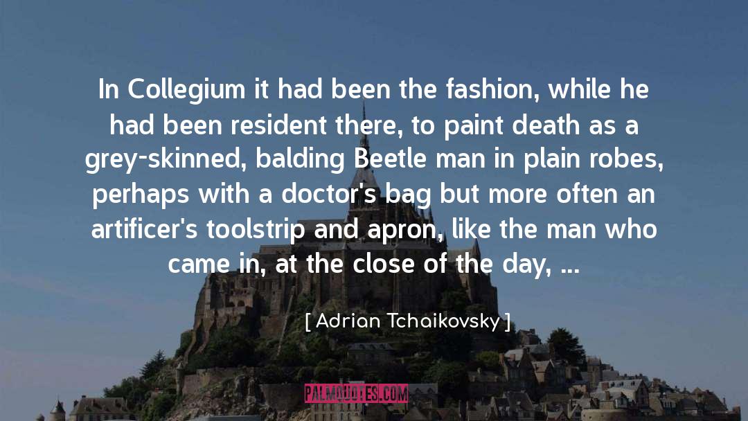 Balding quotes by Adrian Tchaikovsky
