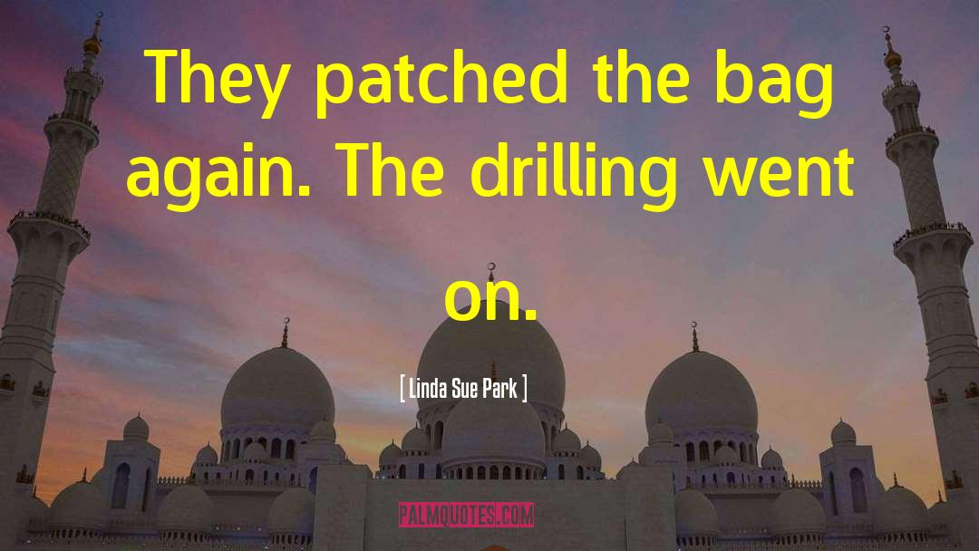 Baldry Drilling quotes by Linda Sue Park