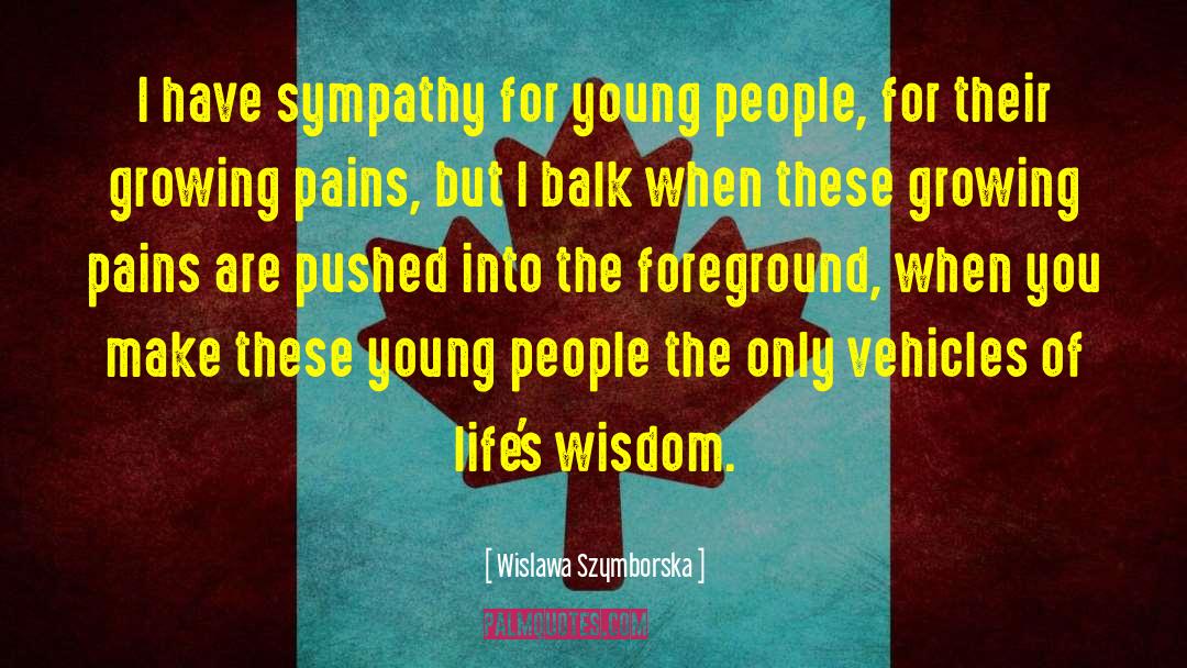 Balk quotes by Wislawa Szymborska