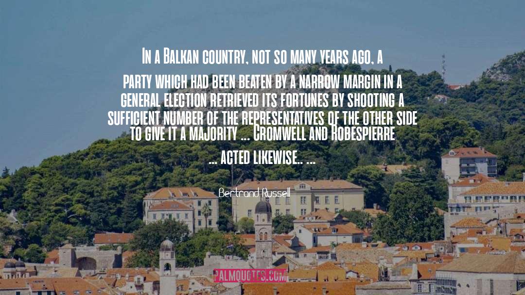 Balkan quotes by Bertrand Russell