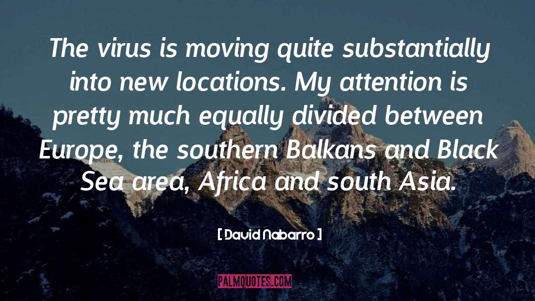 Balkans quotes by David Nabarro