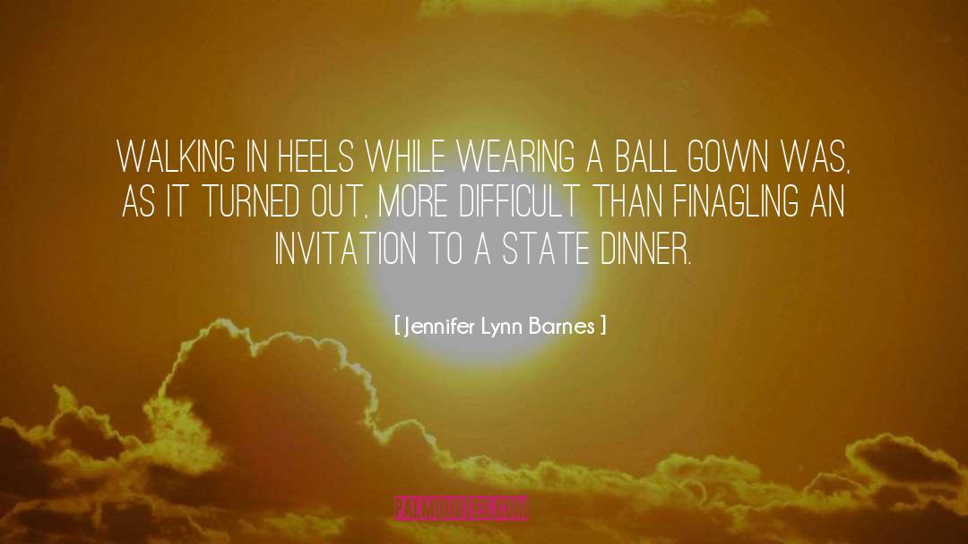 Ball Gown quotes by Jennifer Lynn Barnes