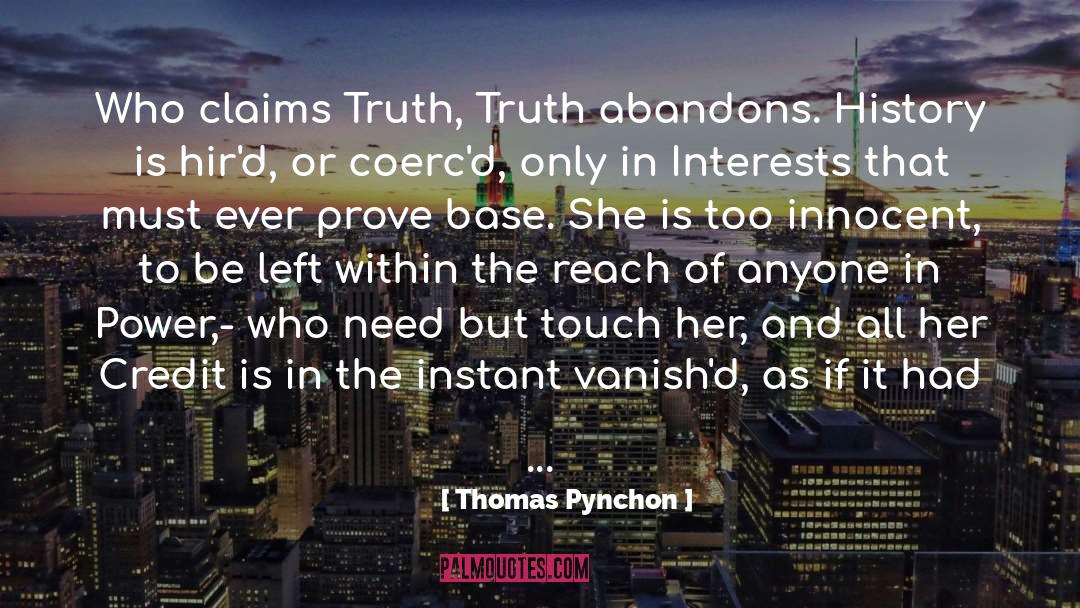 Ballad quotes by Thomas Pynchon