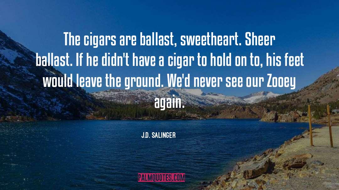 Ballast quotes by J.D. Salinger