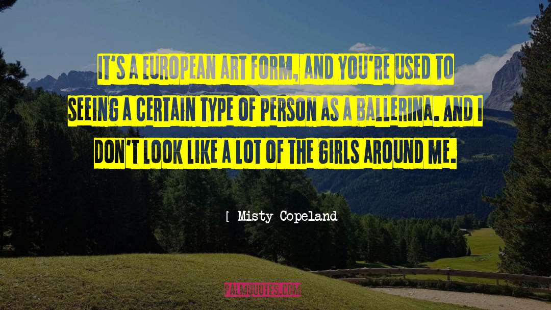 Ballerina quotes by Misty Copeland