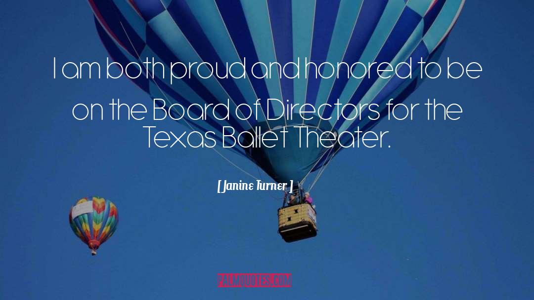 Ballet quotes by Janine Turner