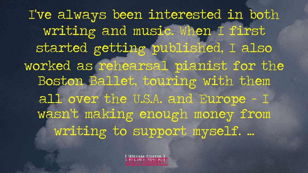 Ballet quotes by William Sleator