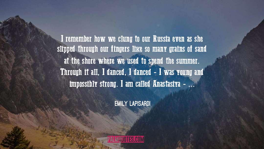Ballet Teacher quotes by Emily Lapisardi