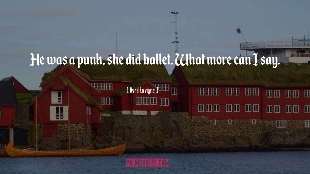 Ballet Turnout quotes by Avril Lavigne