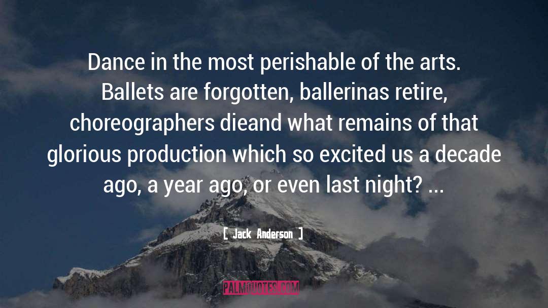 Ballets quotes by Jack Anderson