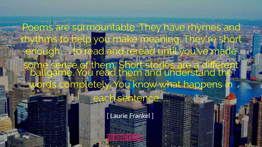 Ballgame quotes by Laurie Frankel