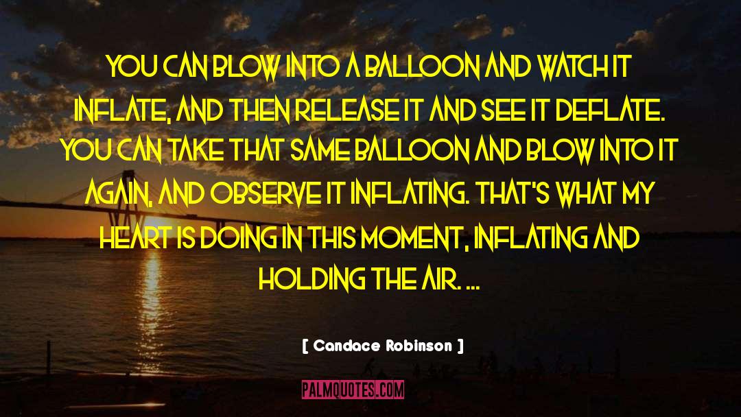 Balloon Dog quotes by Candace Robinson
