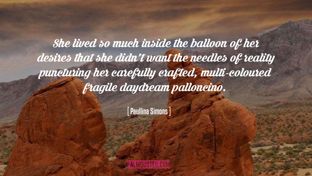 Balloon quotes by Paullina Simons