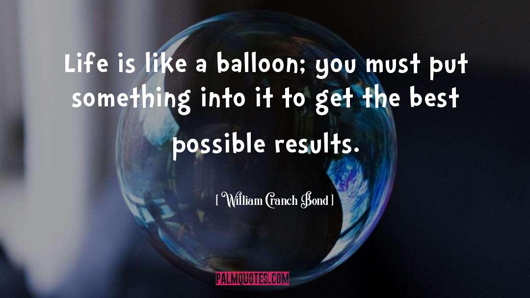 Balloon quotes by William Cranch Bond