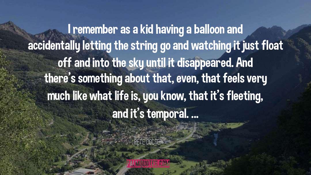 Balloon quotes by Pete Docter