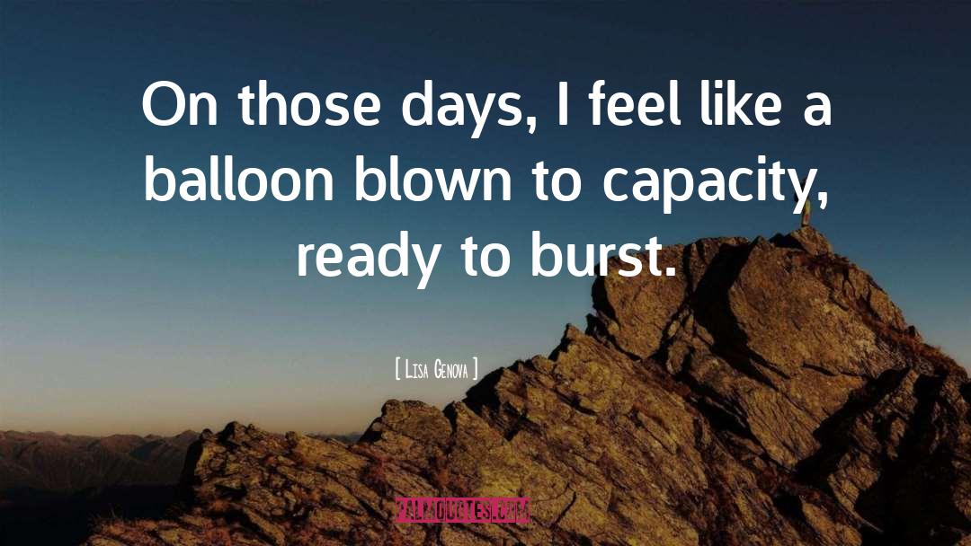 Balloon quotes by Lisa Genova